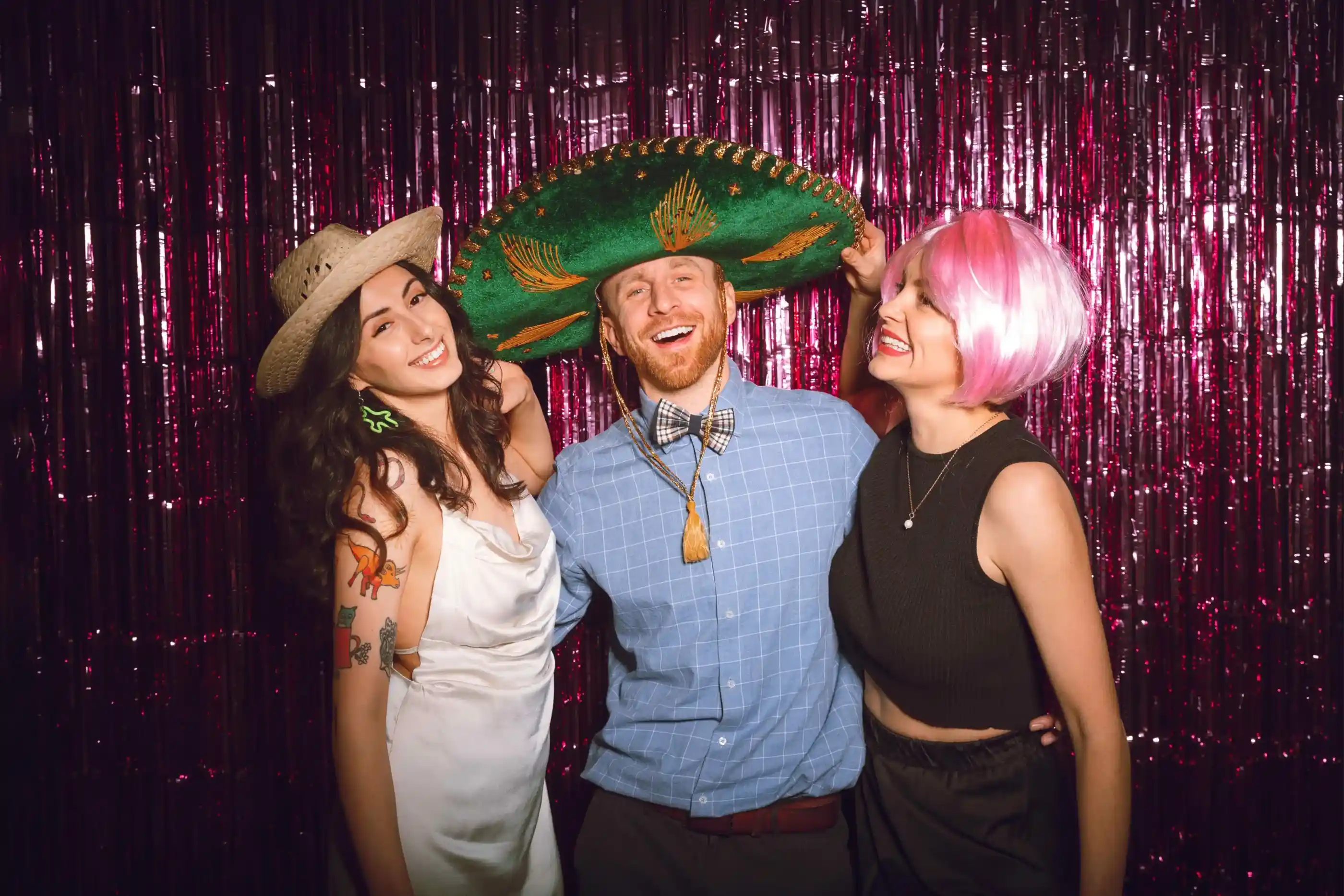 Photobooth setup at Melbourne event